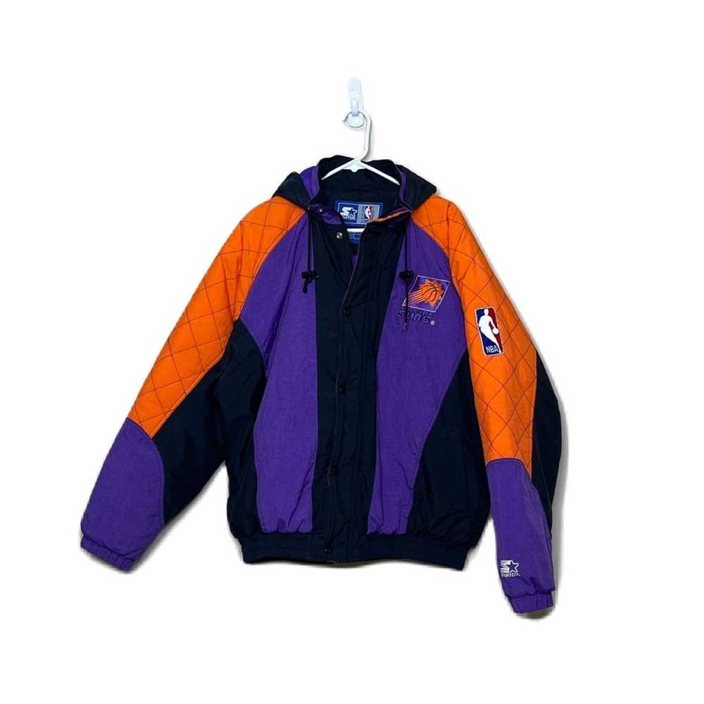 Starter Vintage 90s Phoenix Suns Starter Jacket B… - image 1