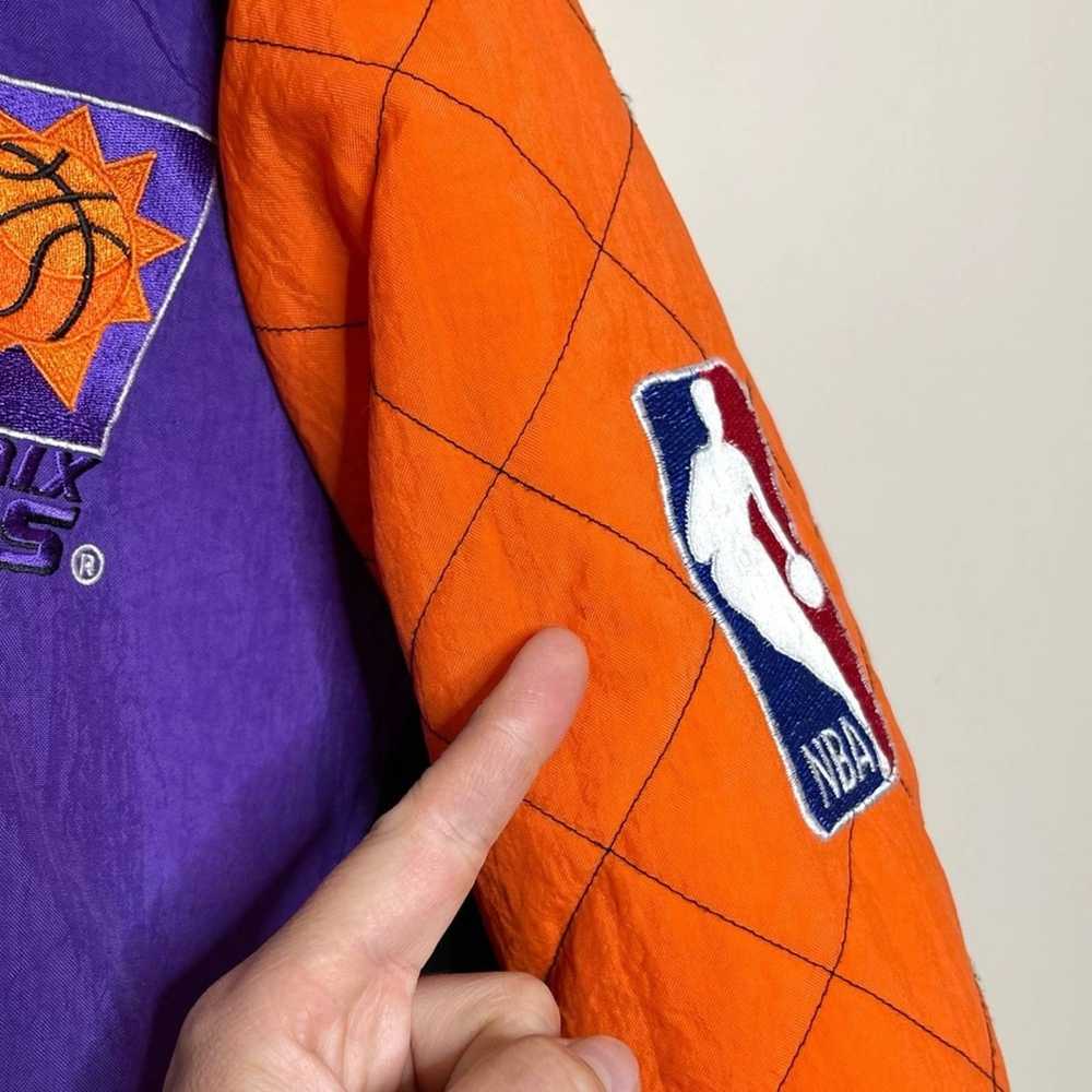Starter Vintage 90s Phoenix Suns Starter Jacket B… - image 8
