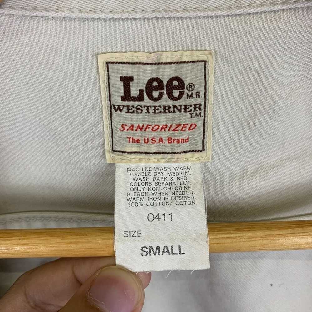 Lee × Vintage Vintage LEE Westerner Sanforized Us… - image 6