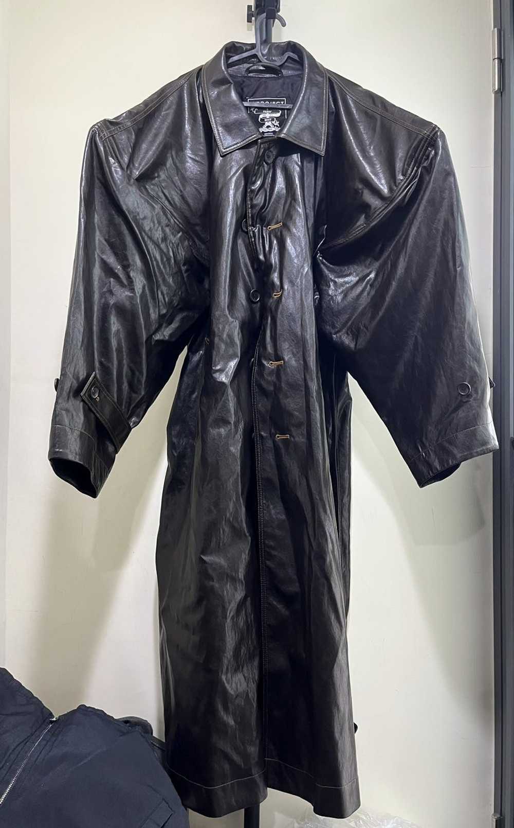 Y/Project Y Project Leather Coat - image 2