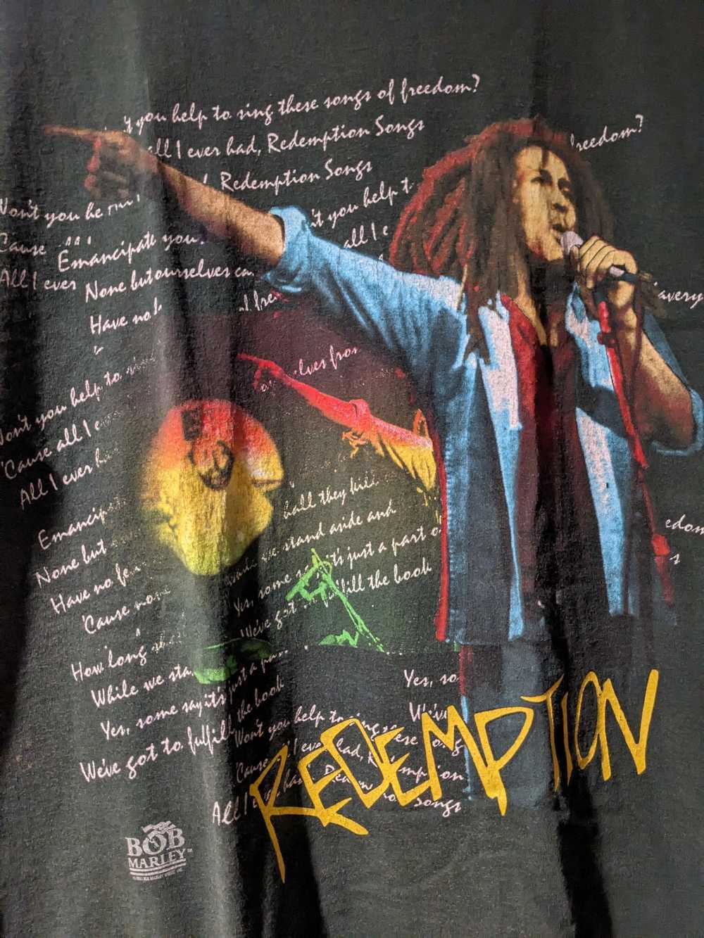 Band Tees × Bob Marley × Vintage Vintage 1993 Bob… - image 2