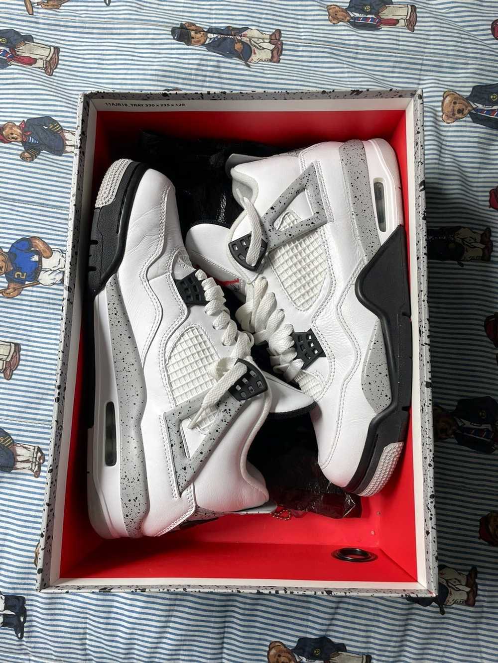 Jordan Brand Jordan 4 white cement - image 1