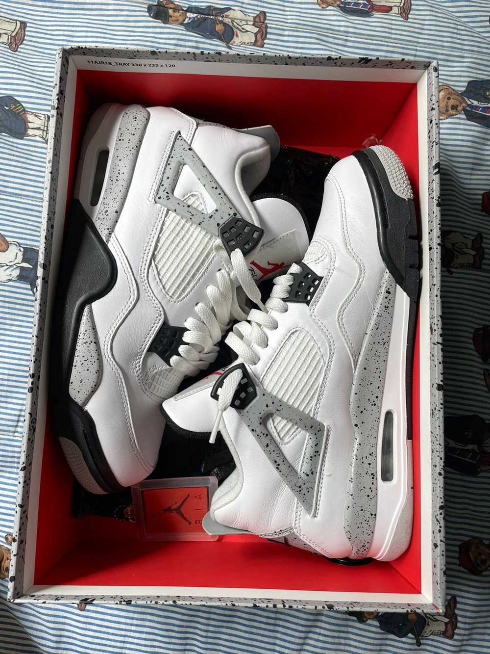 Jordan Brand Jordan 4 white cement - image 2