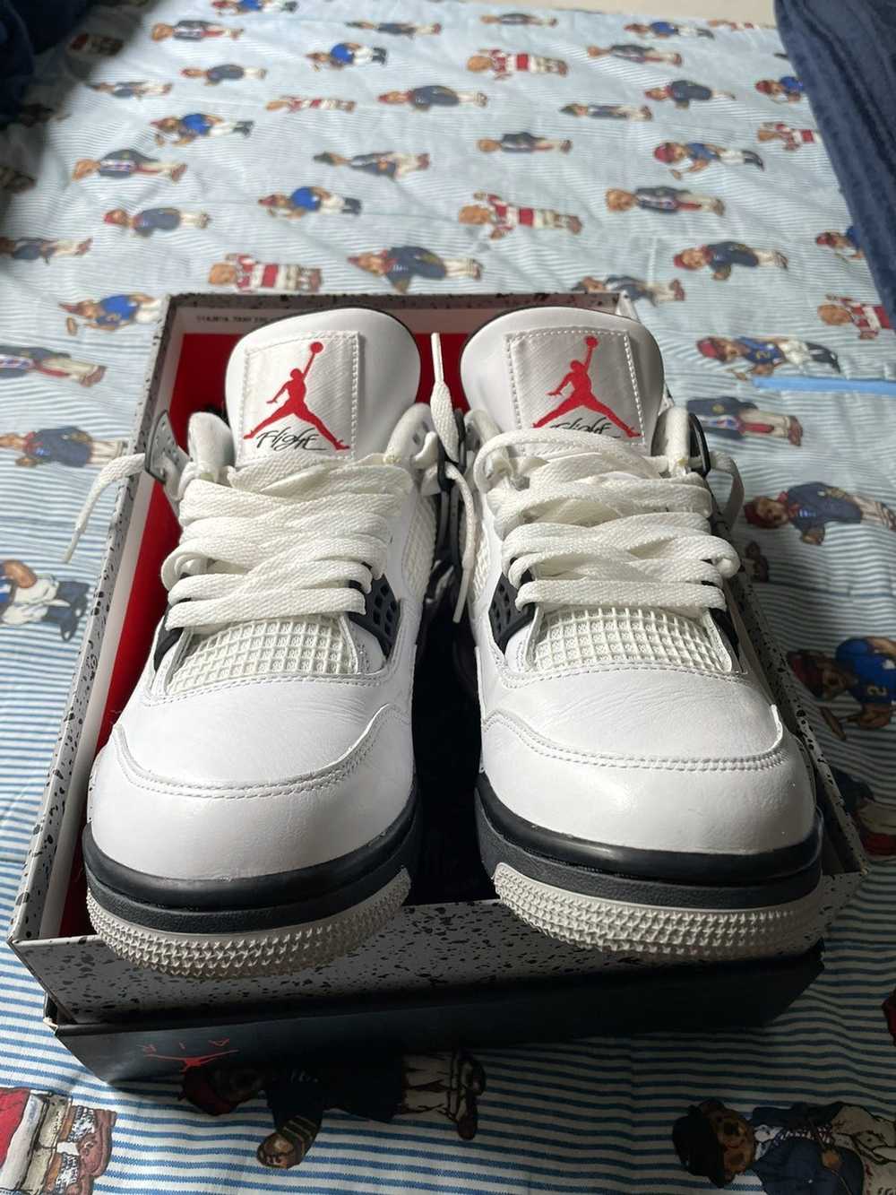 Jordan Brand Jordan 4 white cement - image 3