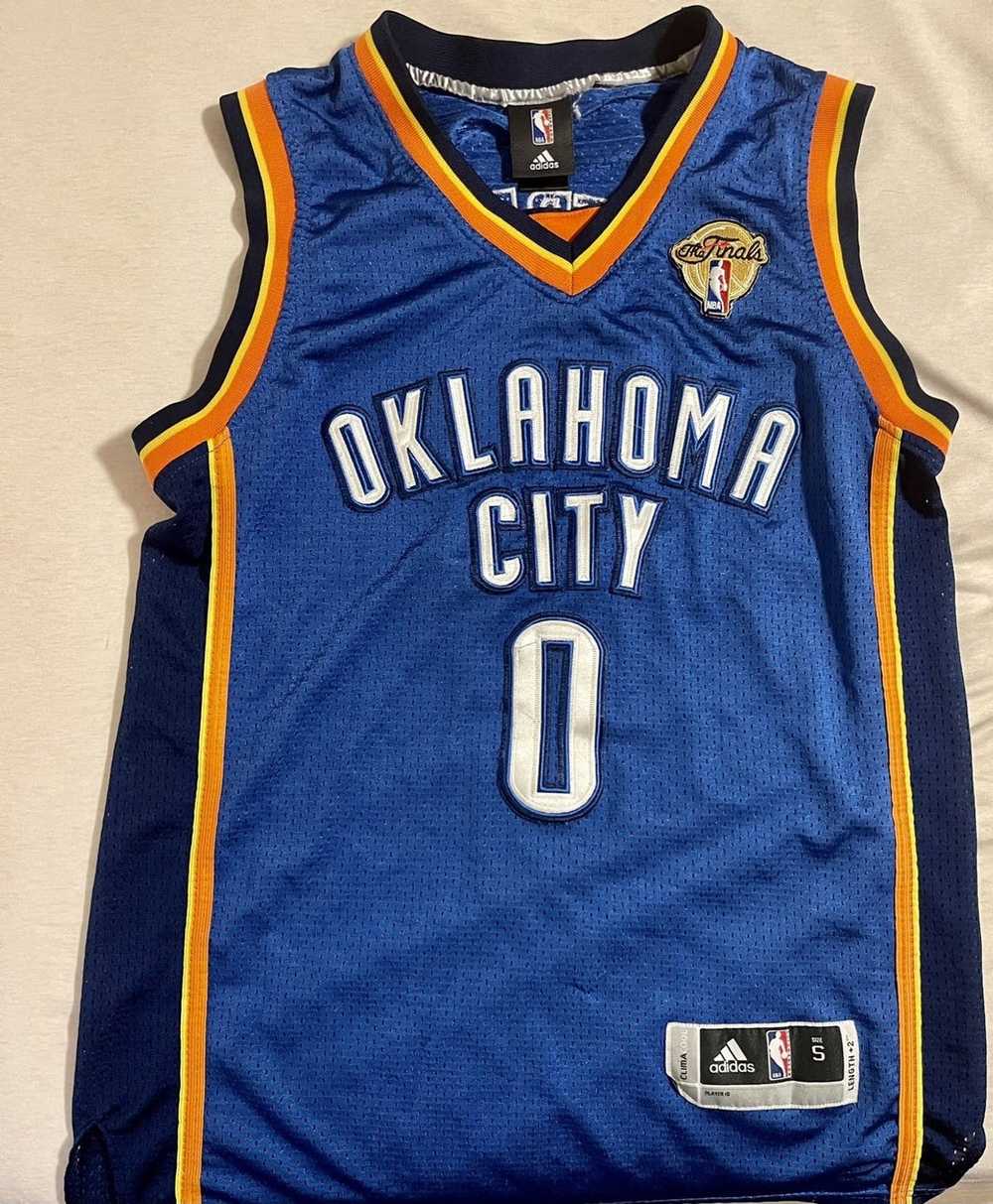 KEVIN DURANT OKC THUNDER ALT ORANGE ADIDAS JERSEY NBA SWINGMAN MEN M MEDIUM