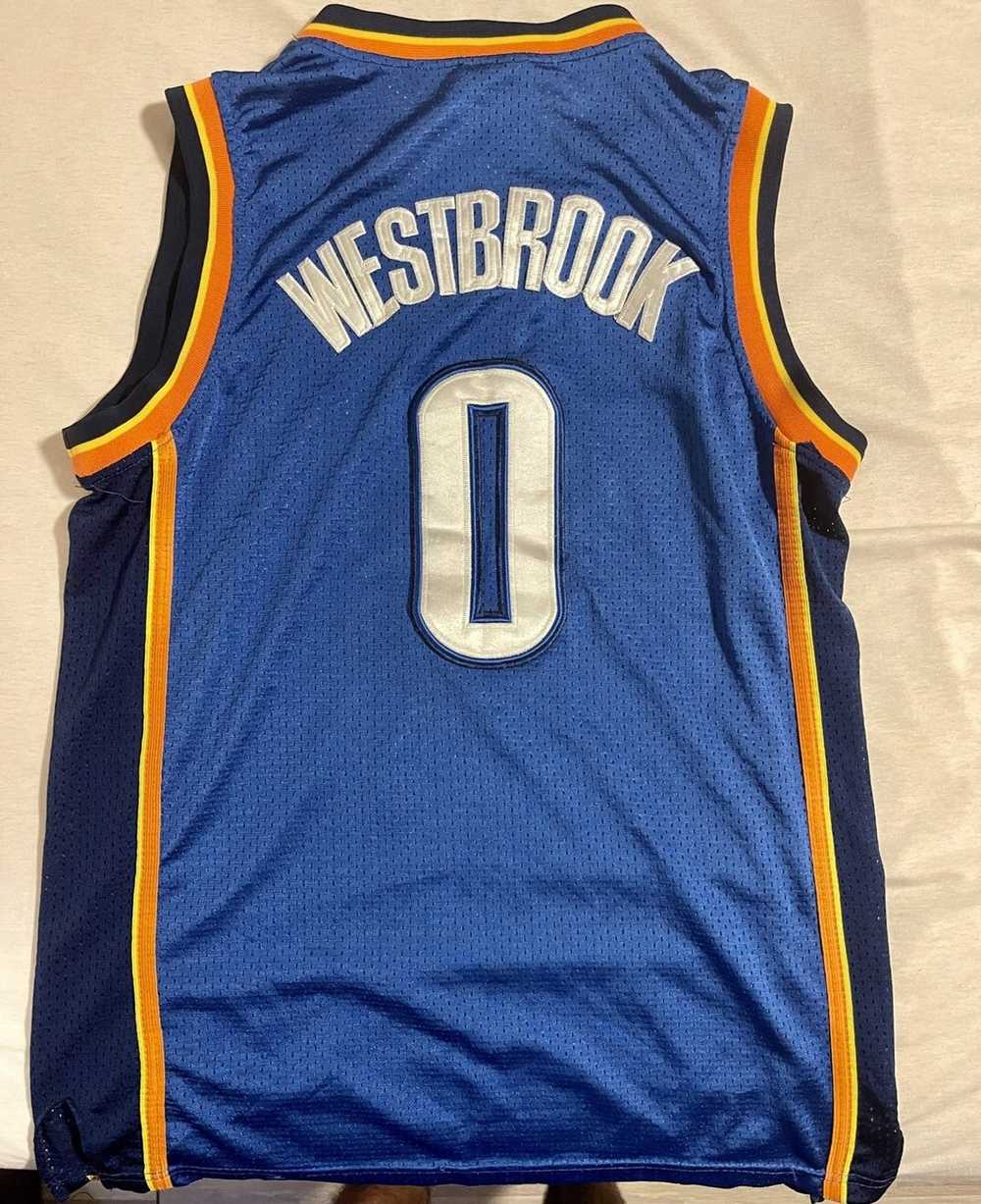 Russell Westbrook Oklahoma City Thunder NBA Jersey Adidas Small length +2