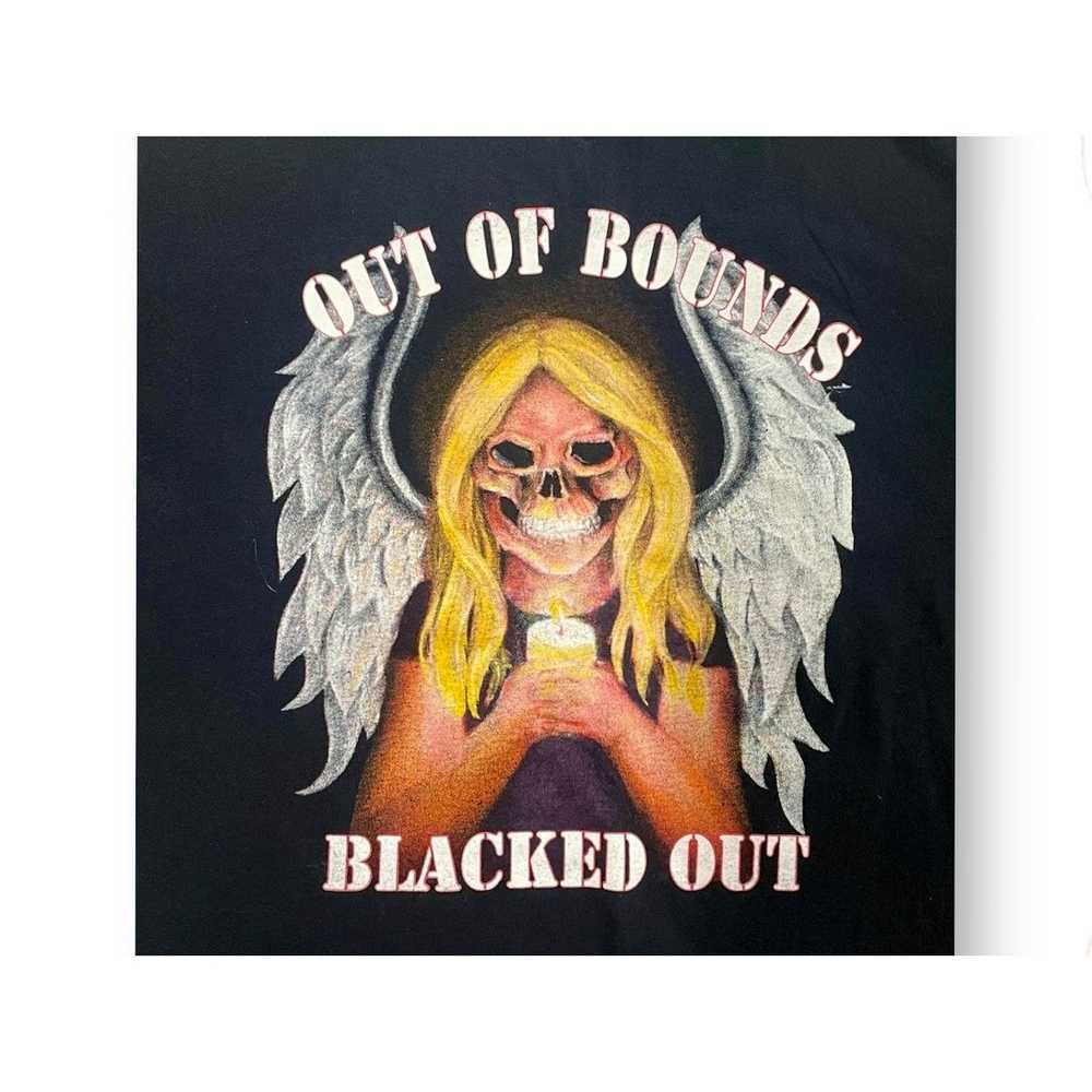 Vintage 'Out of Bounds Blacked Out' Rock n Roll B… - image 2