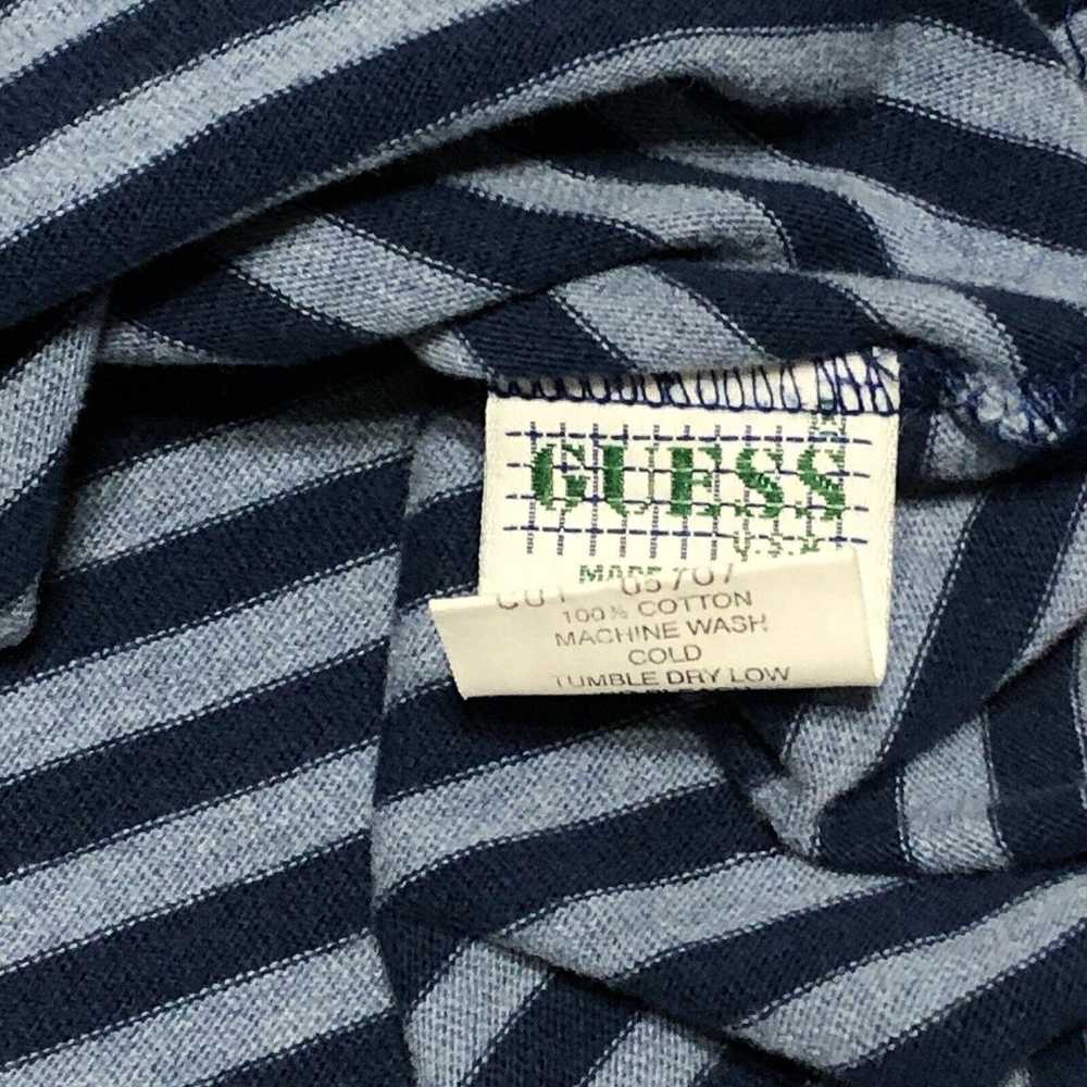 Guess Vintage 90's Guess Jeans USA Blue Striped P… - image 6