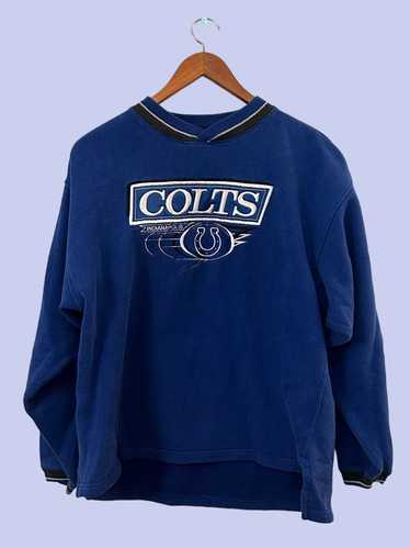 Vintage 90s INDIANAPOLIS COLTS Barrel NFL Sweater YXL (Deadstock