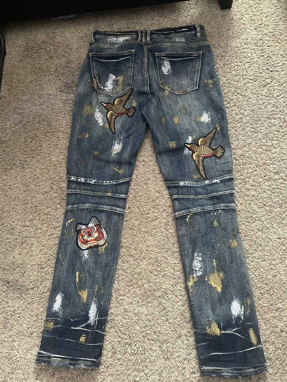 Other Cool ass jeans with animal patches - image 1