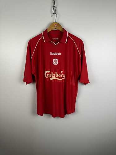 LFC-Retail Liverpool FC Retro 1999-2000 Green Away Jersey, M