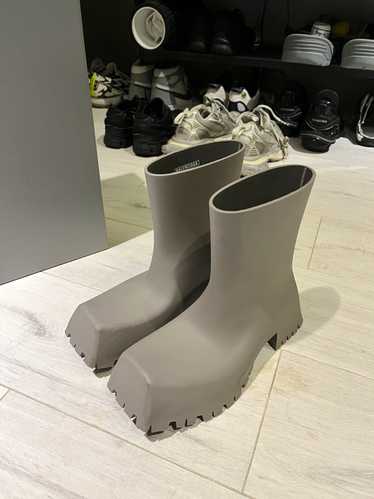 Balenciaga rubber trooper boots - Gem