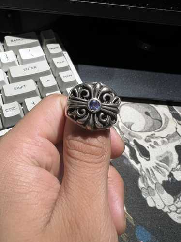 CHROME HEARTS クロムハーツ リング ハーフ クラシック キーパー