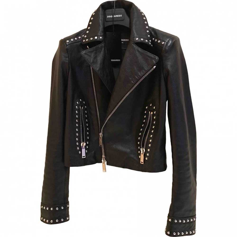 Dsquared2 Leather biker jacket - image 1