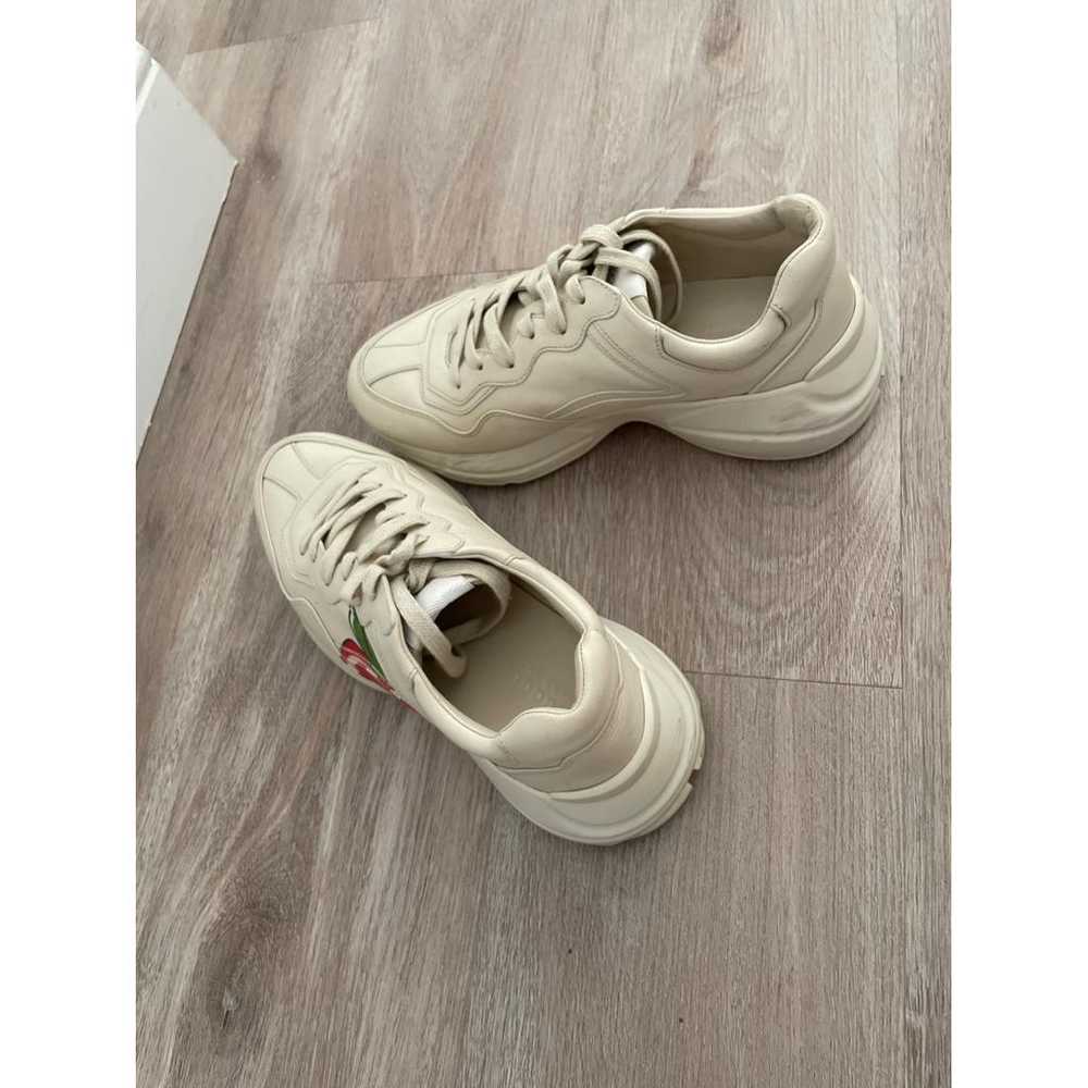 Gucci Leather trainers - image 2