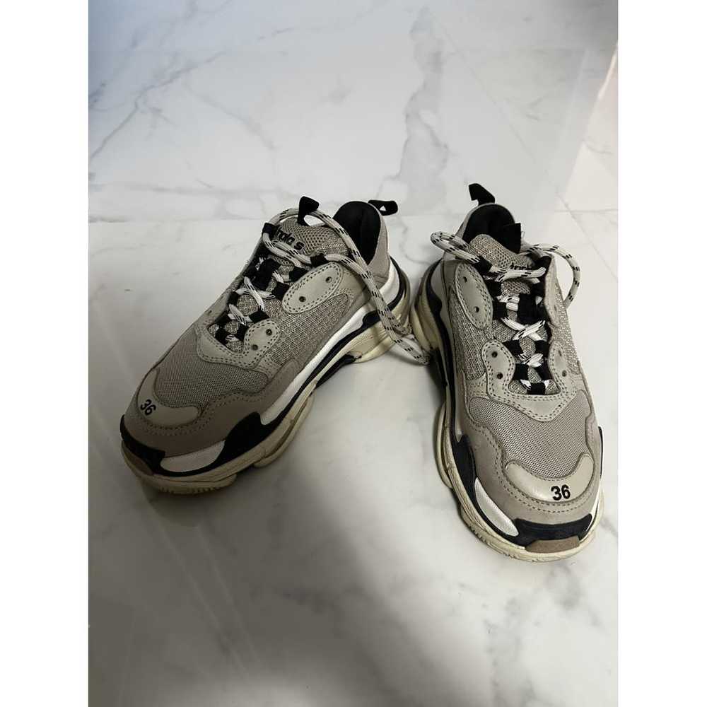 Balenciaga Triple S cloth trainers - image 5