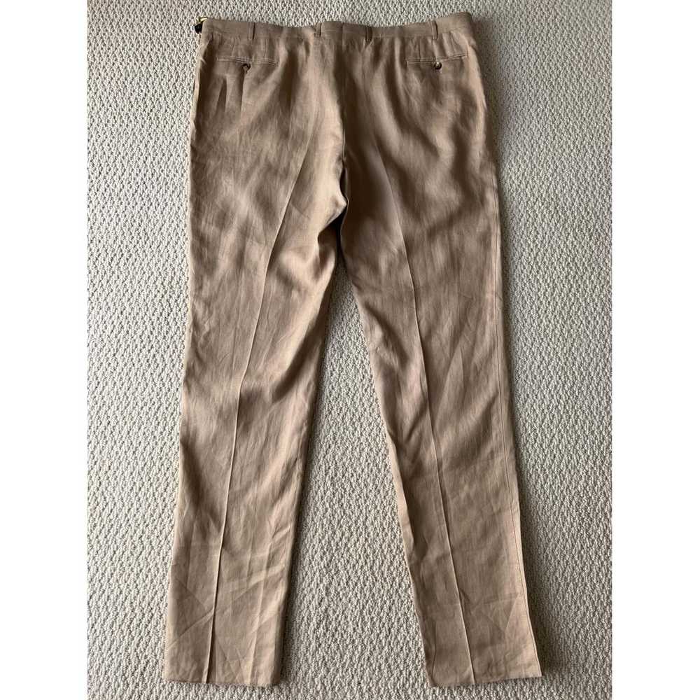 Canali Linen trousers - image 3