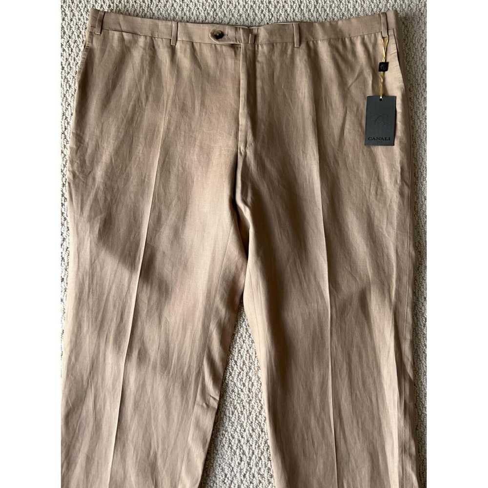 Canali Linen trousers - image 8