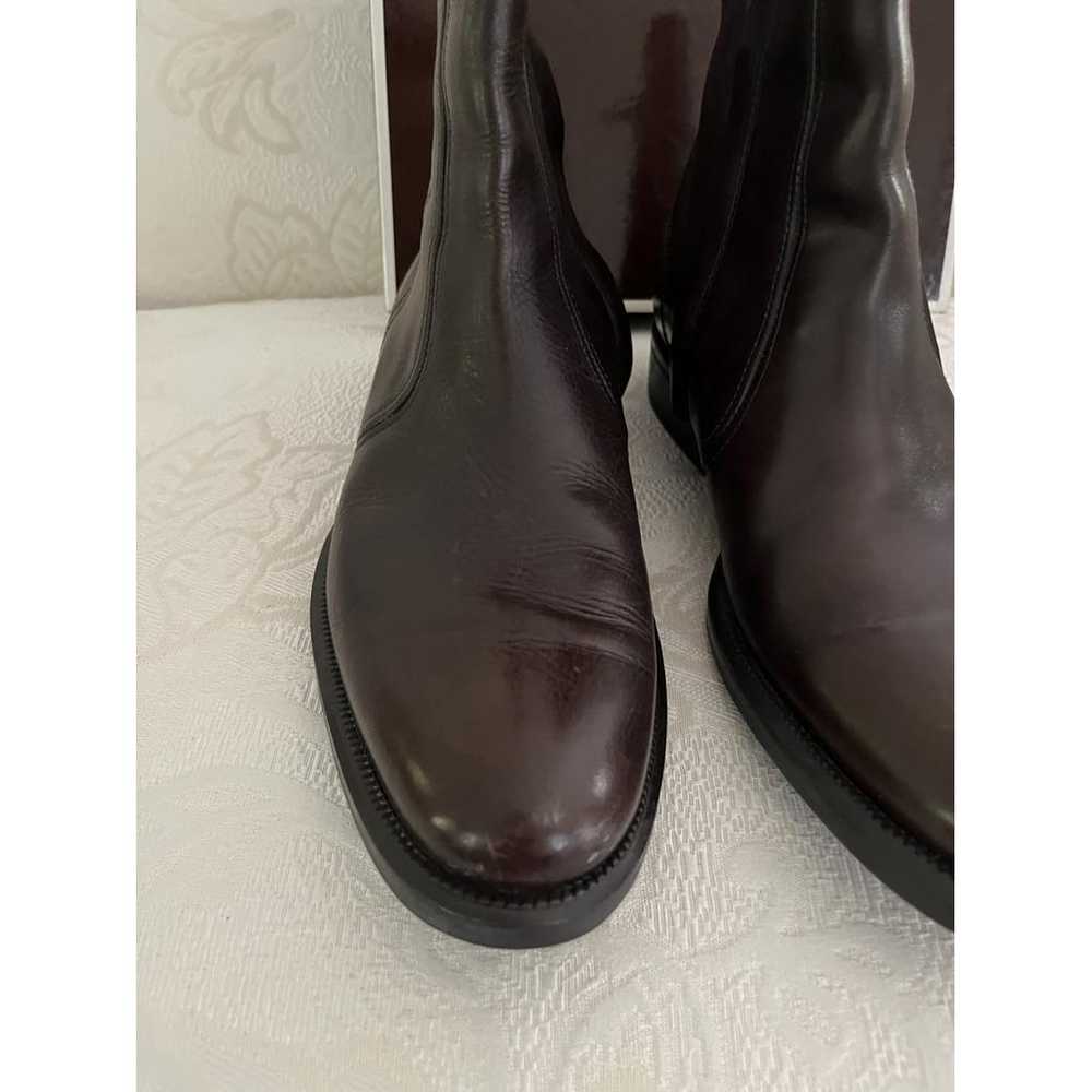 Coach Leather boots - image 4