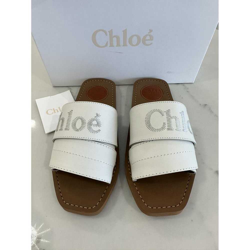 Chloé Woody leather sandal - image 3