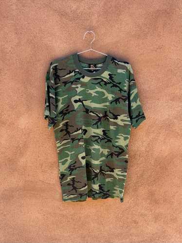 80's Camo Ringer by Tee Swing Single Stitch T-shir