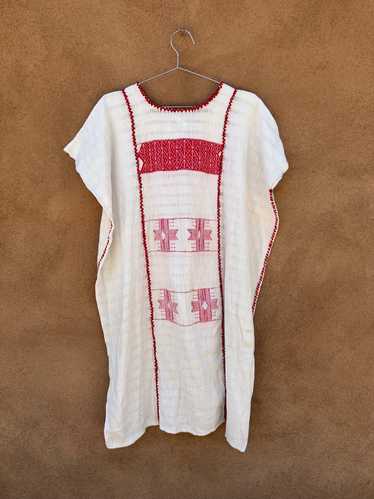 Red & White Tulum Dress