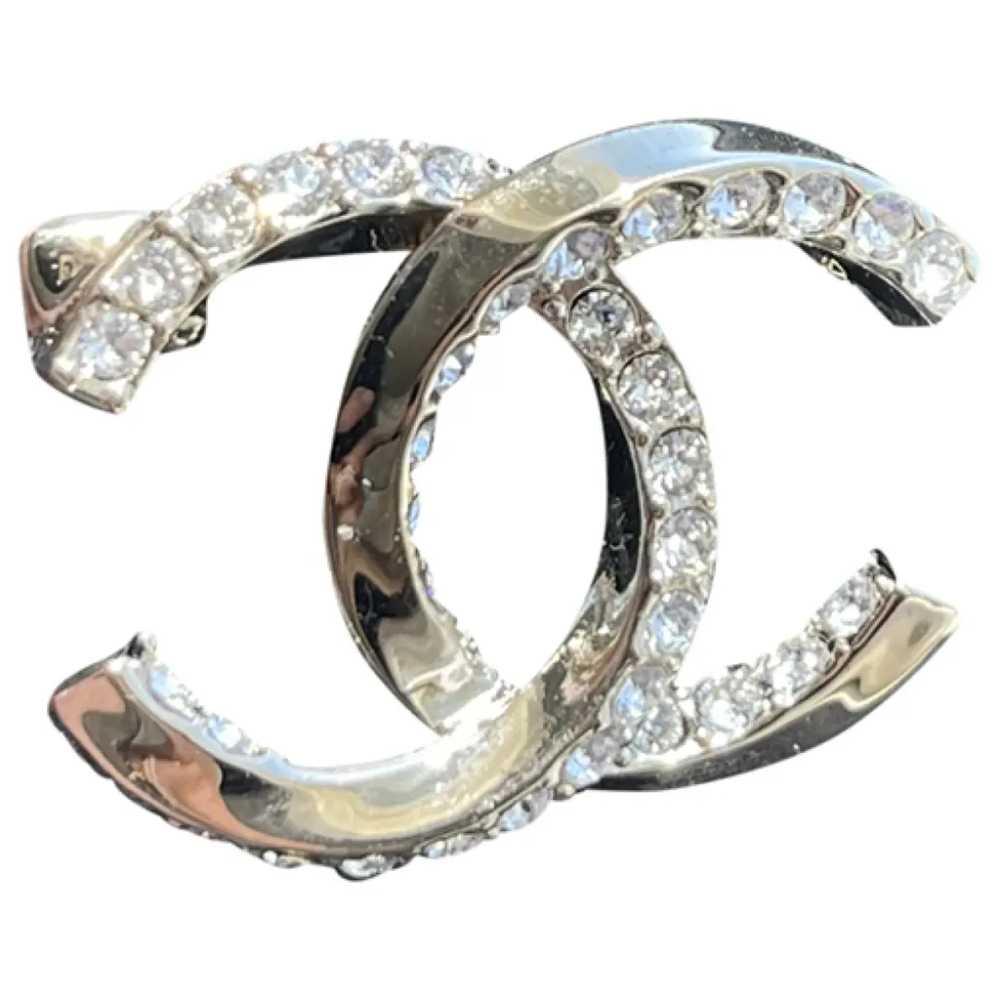 Chanel Cc crystal pin & brooche - image 1