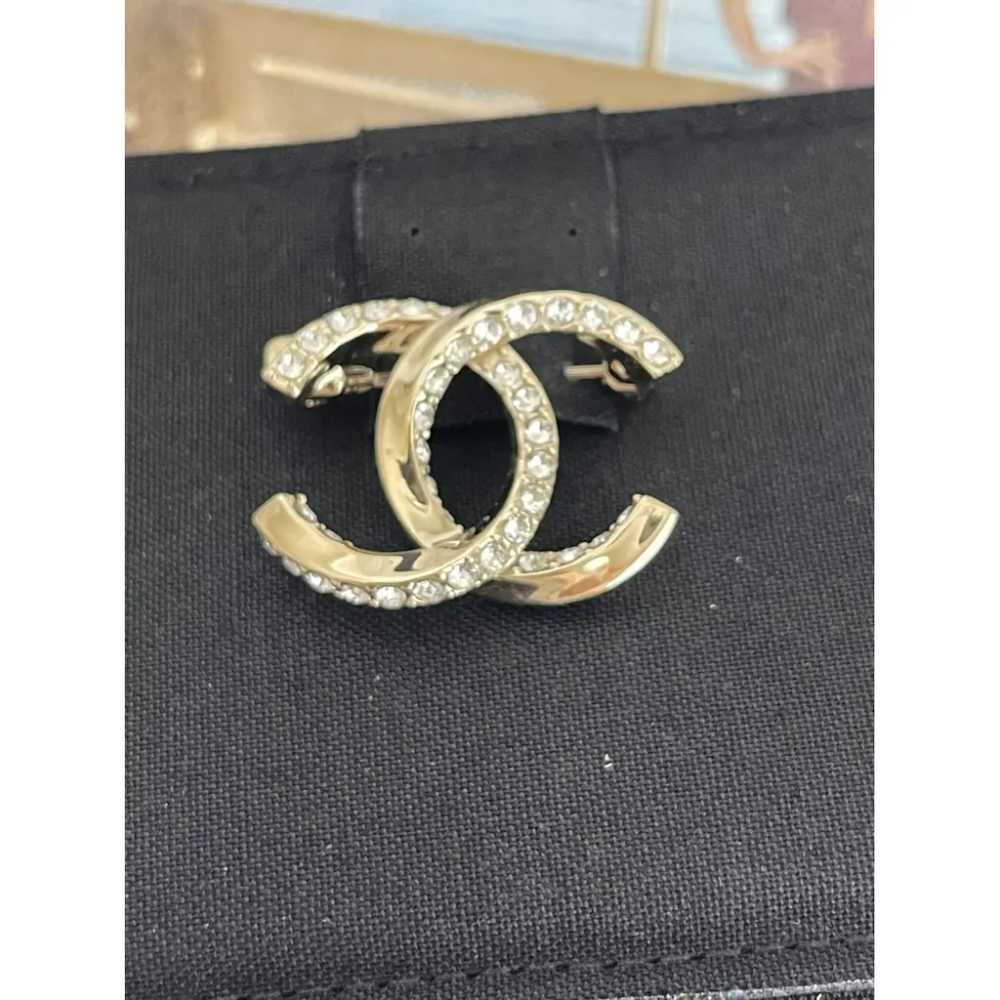 Chanel Cc crystal pin & brooche - image 3