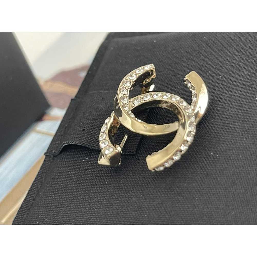 Chanel Cc crystal pin & brooche - image 5