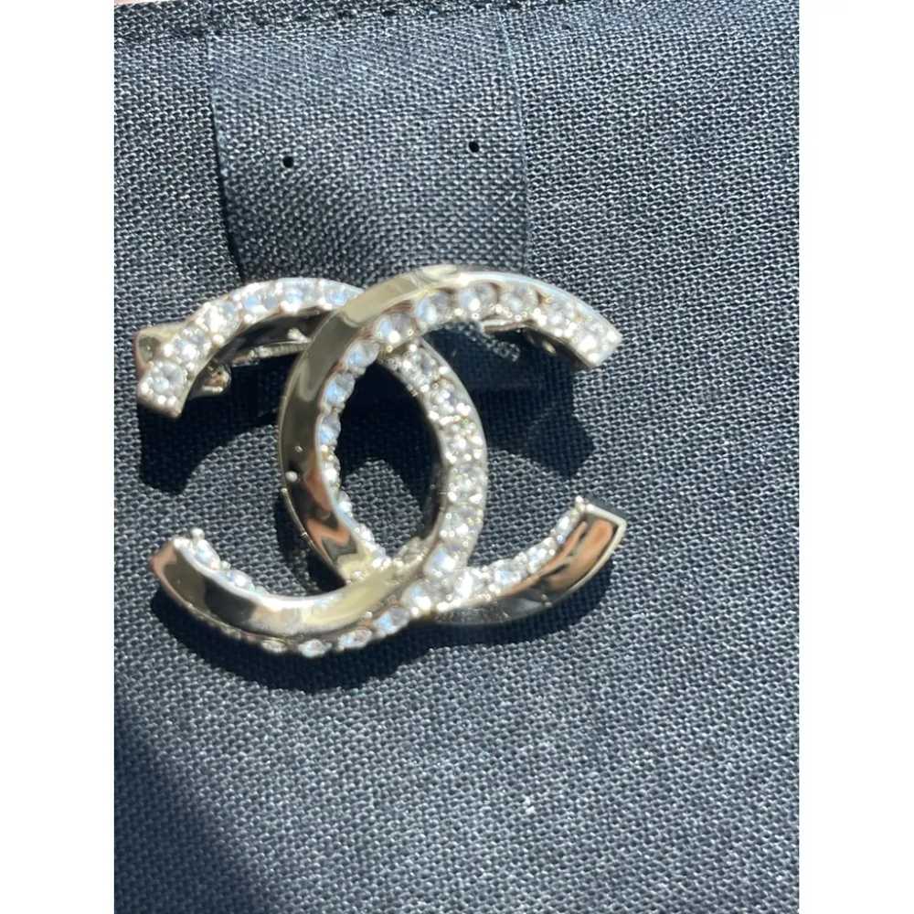 Chanel Cc crystal pin & brooche - image 7