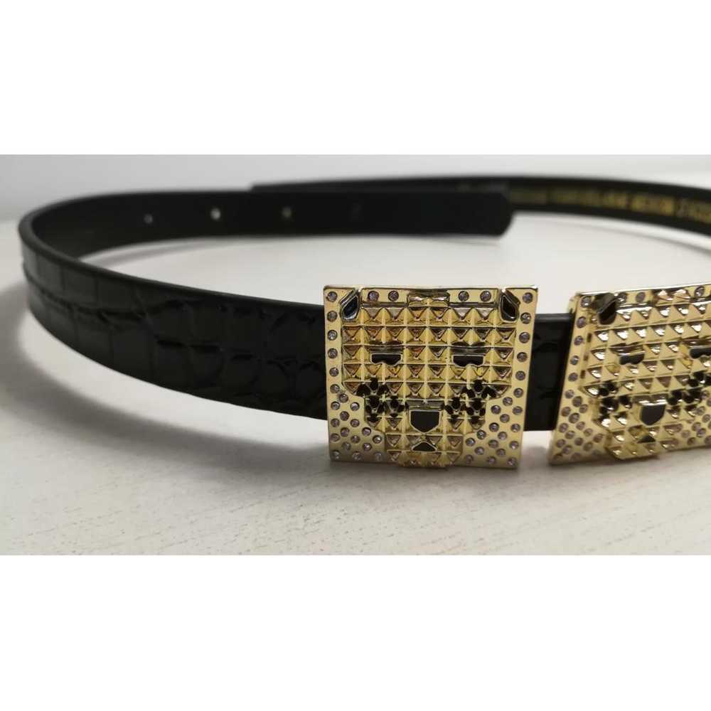 Class Cavalli Patent leather belt - image 2