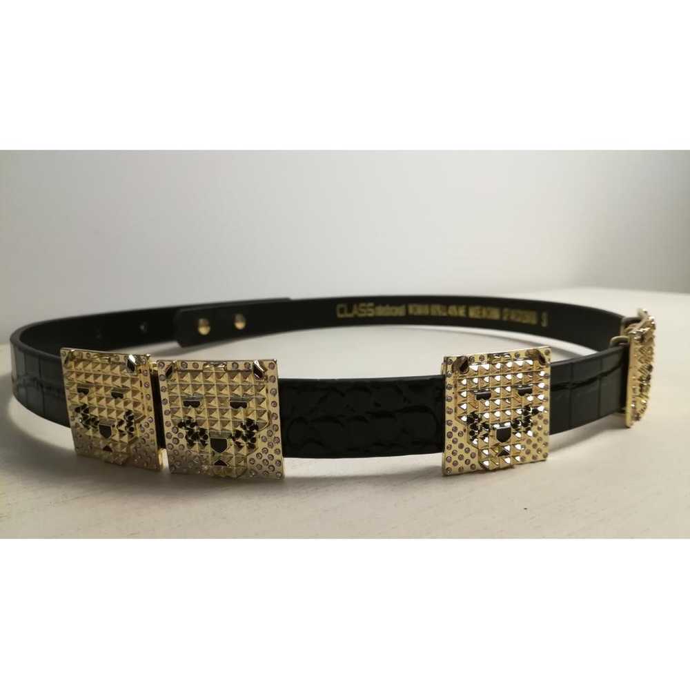 Class Cavalli Patent leather belt - image 3