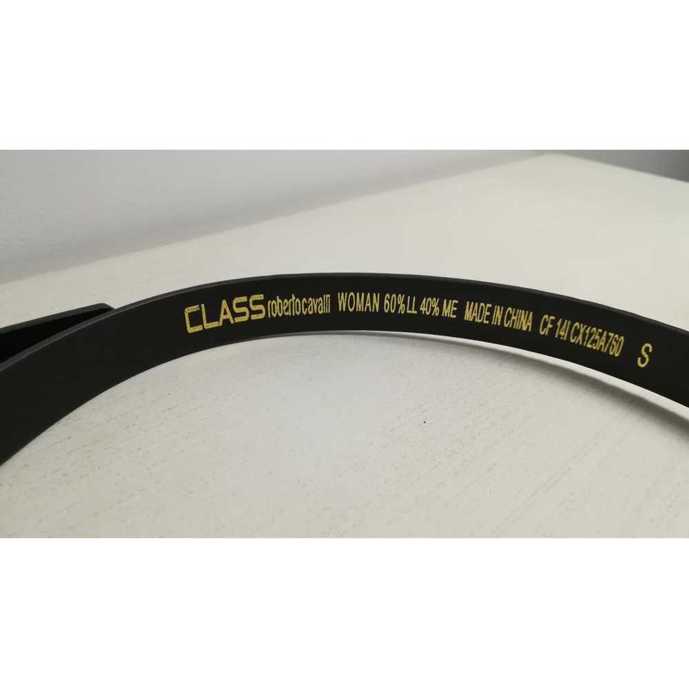 Class Cavalli Patent leather belt - image 4