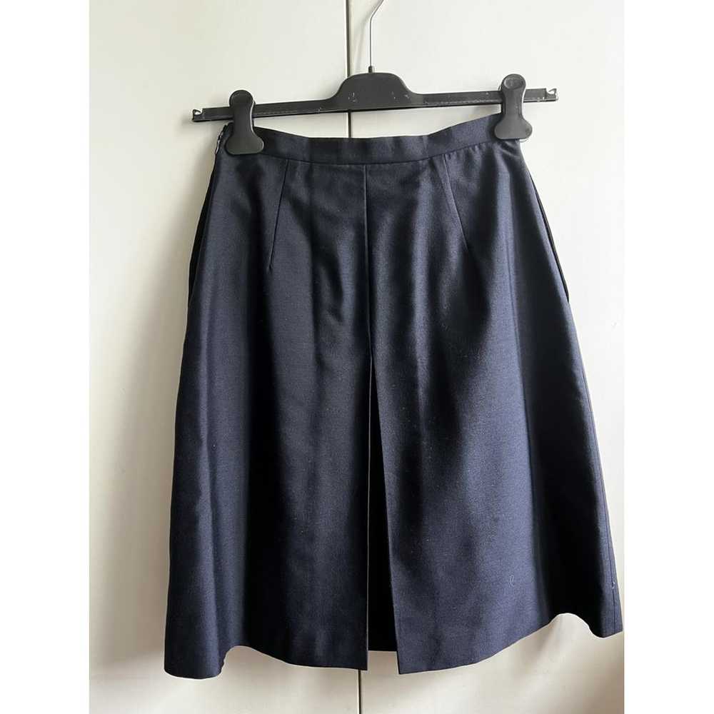 Prada Wool mid-length skirt - image 2