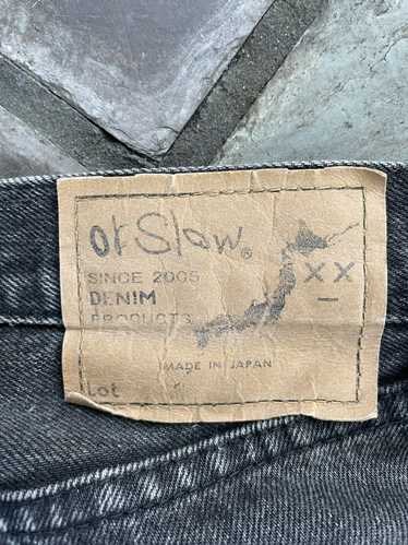 Orslow orSlow 105 90’s denim. Black stone.