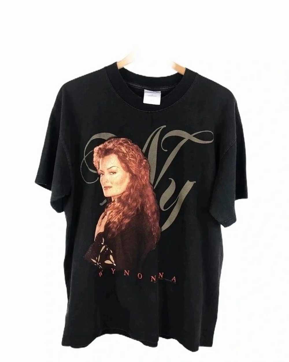 Band Tees × Vintage Vintage Solo Singer Wynonna T… - image 1