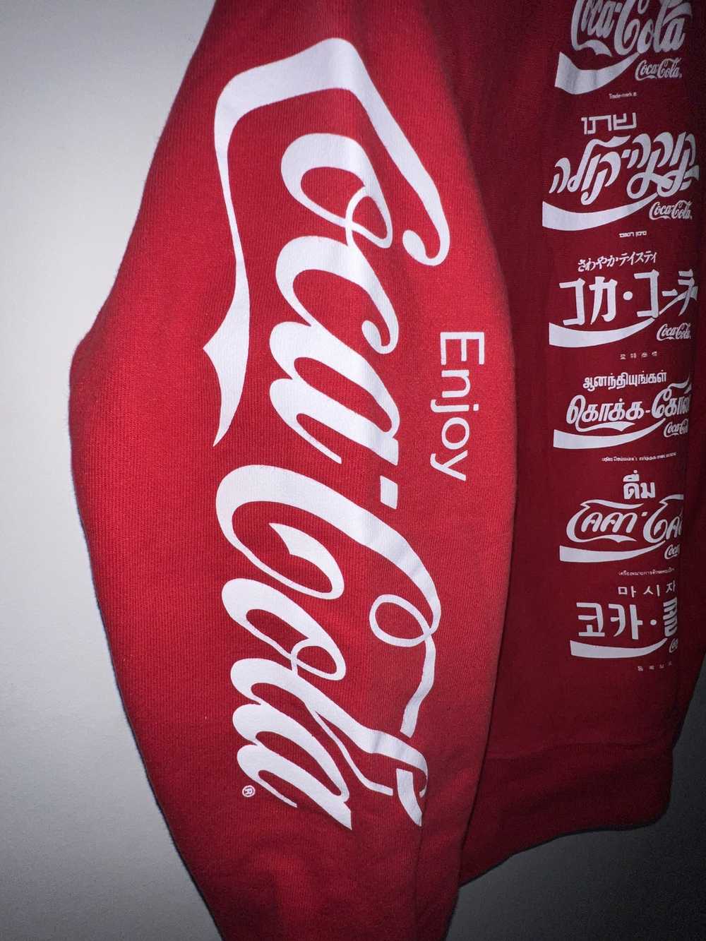 Coca Cola × Kith Kith Coco-Cola Red Box Logo Hood… - image 2