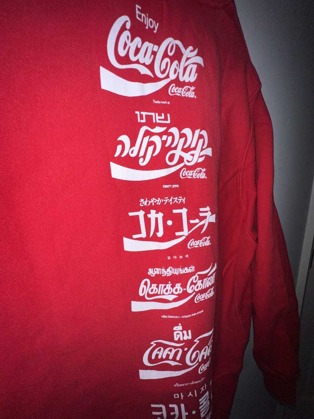 Coca Cola × Kith Kith Coco-Cola Red Box Logo Hood… - image 4