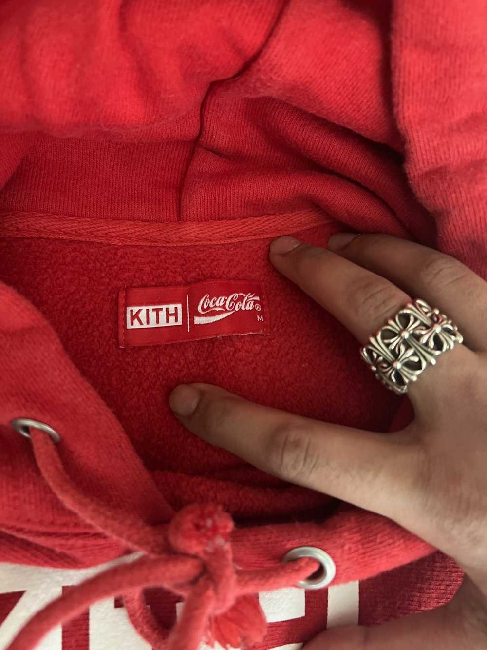 Coca Cola × Kith Kith Coco-Cola Red Box Logo Hood… - image 6