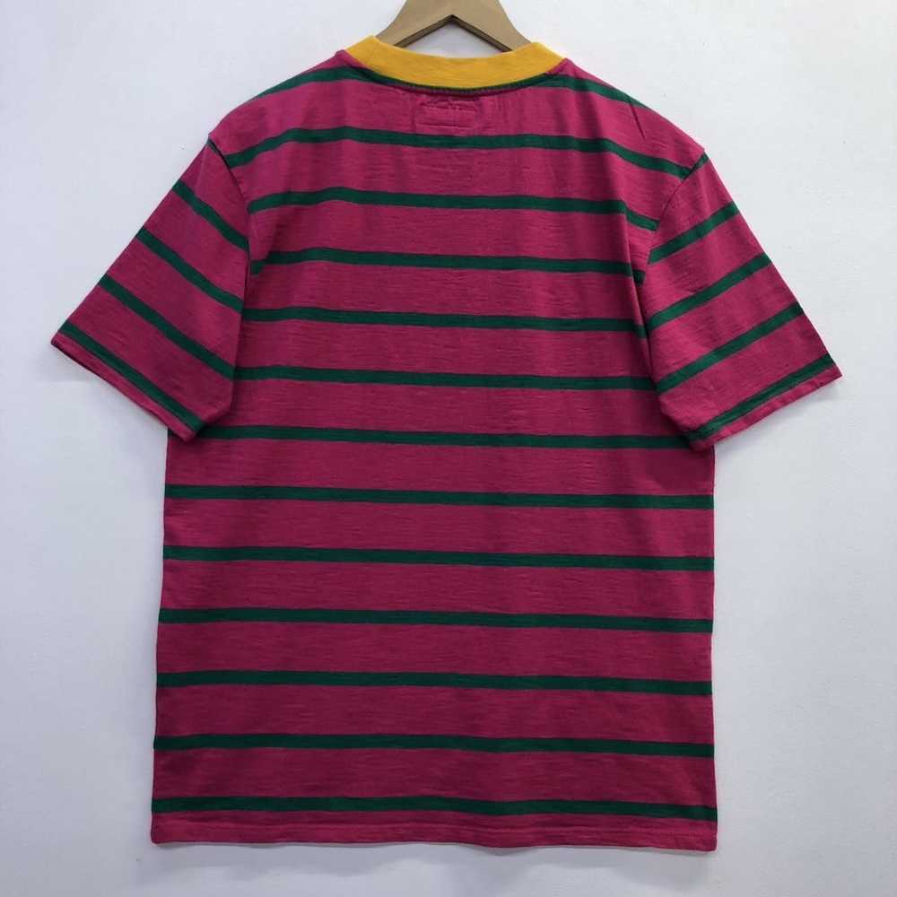 Guess ‘Rare!! Guess Spellout Striped T-shirt - image 11