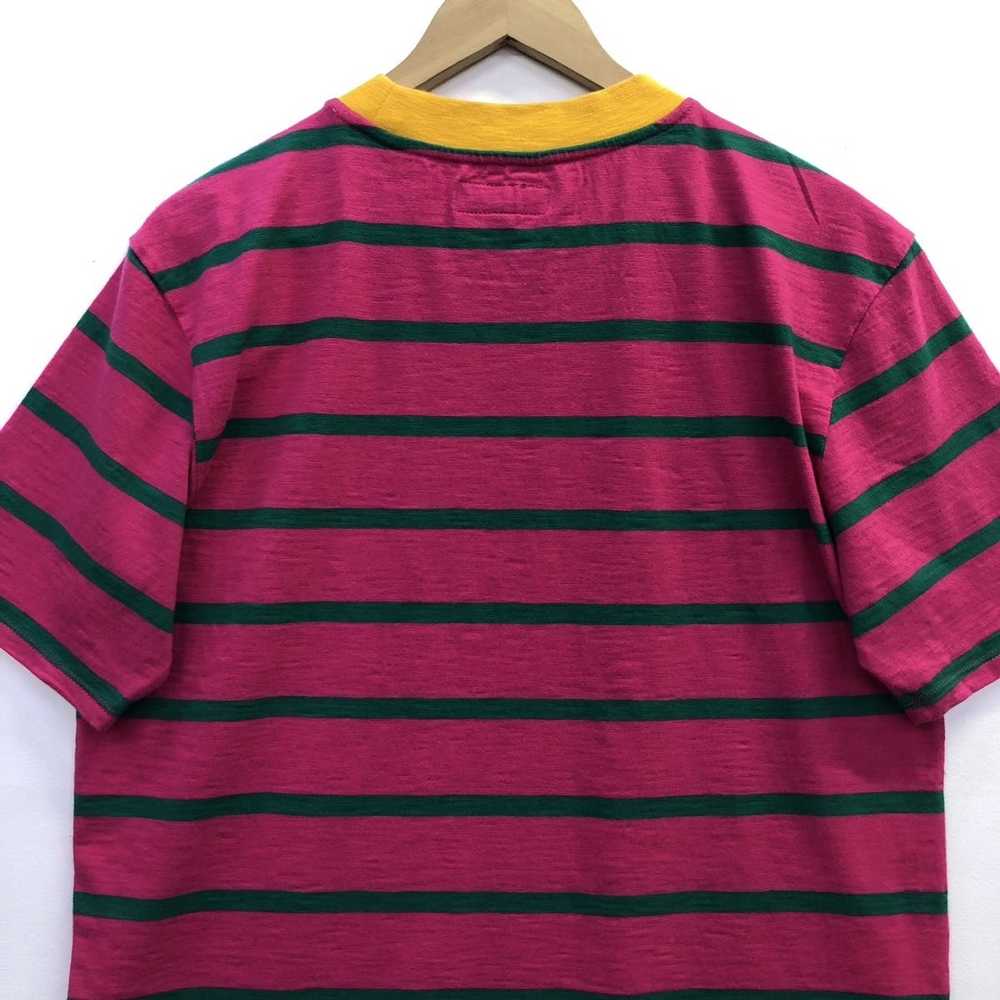 Guess ‘Rare!! Guess Spellout Striped T-shirt - image 12