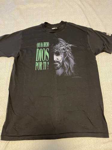 1993 Vintage Jesus Christ A.D Single Stitch Tee Size … - Gem