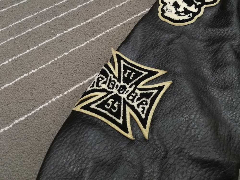 Brand × Leather Jacket × Vintage vintage CHOPPER … - image 5