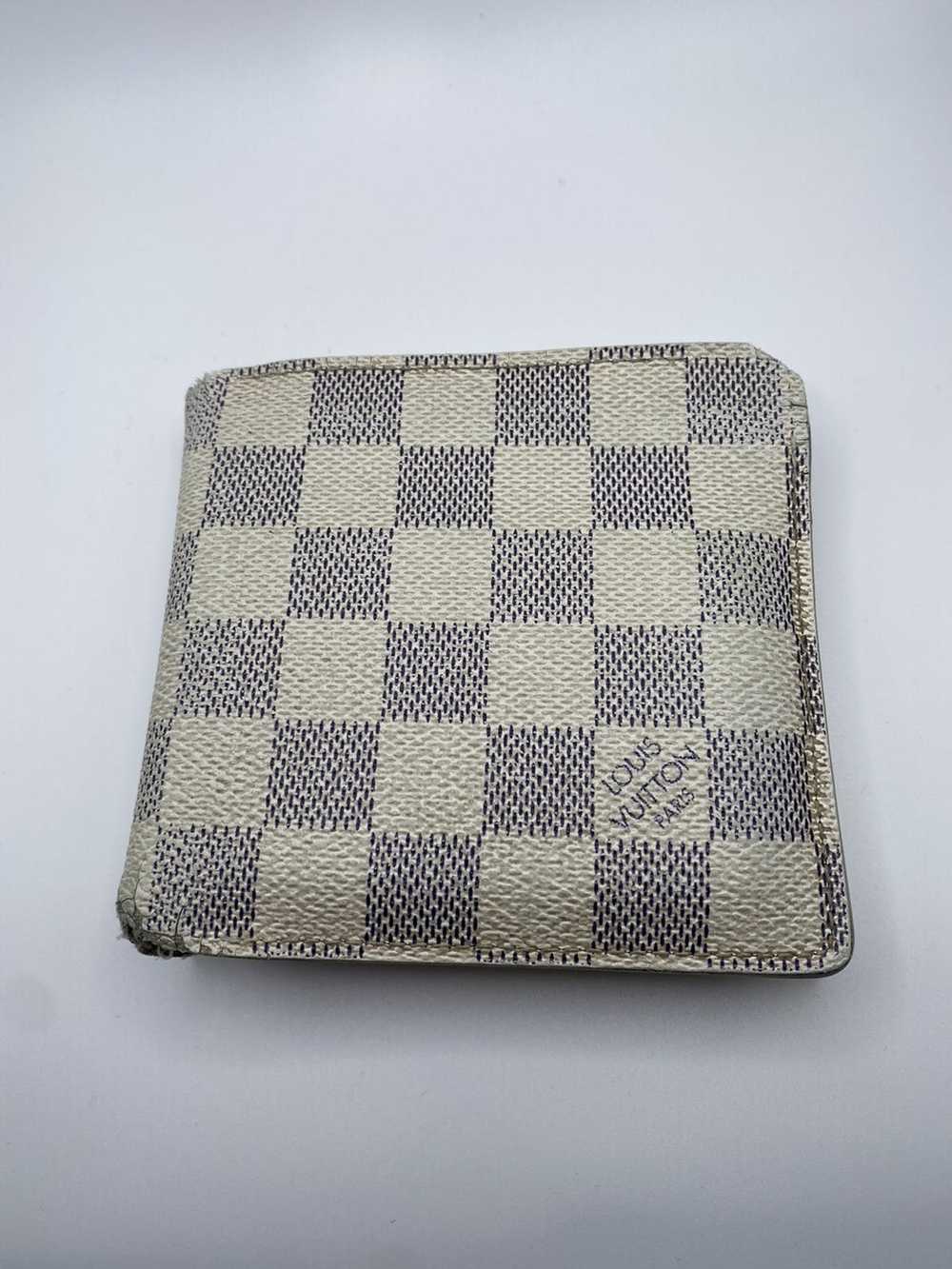 Louis Vuitton Damier Check Marco Bifold Wallet Wh… - image 1