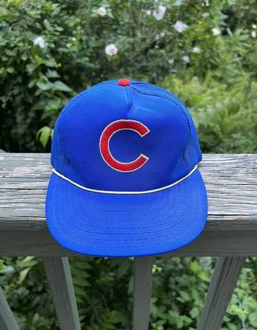 Vintage Rare LA Dodgers MLB Baseball Blue Trucker Mesh Hat Cap