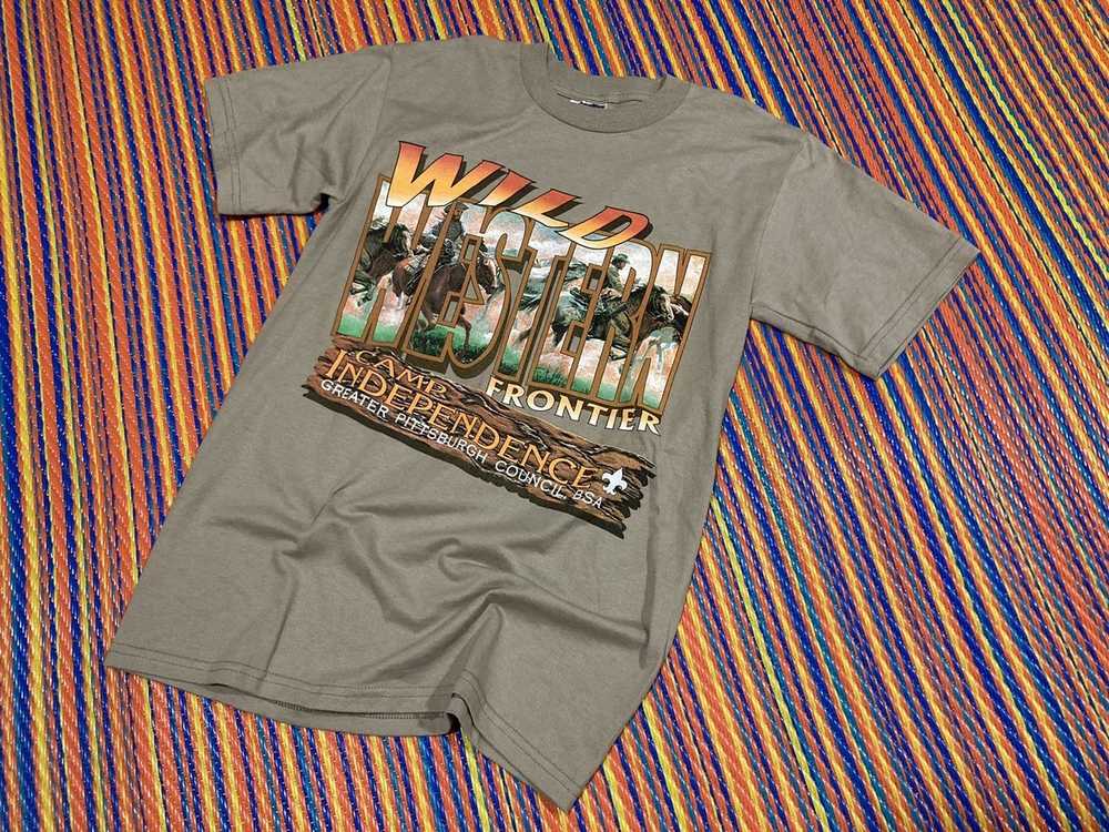 Tour Tee × Vintage free shipping vintage wild wes… - image 1