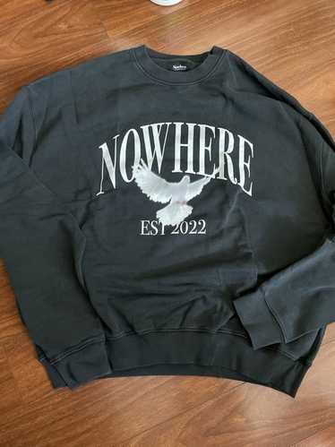 Nowhere Nowhere Crewneck Sweatshirt (Vintage Black