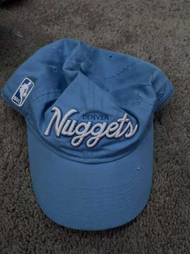 NOS OG vintage Denver Nuggets Skyline Rainbow Block Logo cap snapback hat  NBA