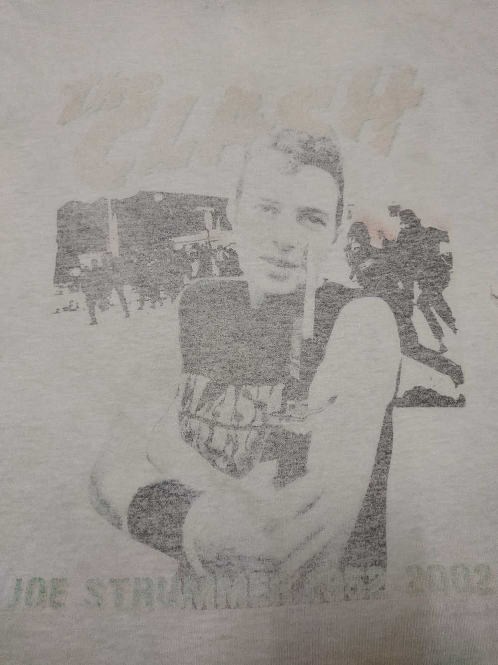 Band Tees Distressed The Clash Tee - image 3