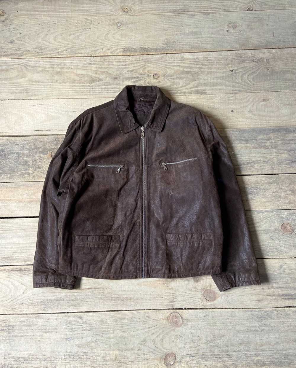 Black Smith × Leather Jacket × Vintage Vintage Le… - image 2